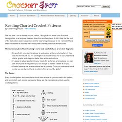 Reading Charted Crochet Patterns