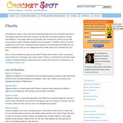Crochet Spot » Charity - Crochet Patterns, Tutorials and News
