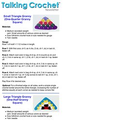 Talking crochet ...