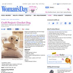 Crochet Project - Free Crochet Templates at WomansDay.com