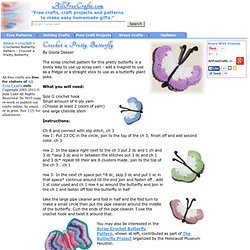 Crocheted Butterfly Pattern - Crochet a Pretty Butterfly