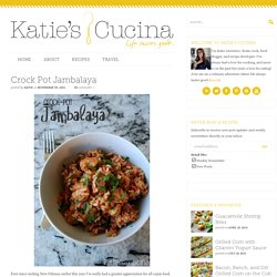 Crock Pot Jambalaya - Katie's Cucina
