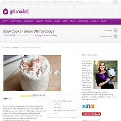 Get Crocked Crock Pot Snow White Cocoa - Get Crocked