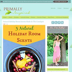 Natural Holiday Room Scents Made In The Crockpot