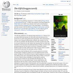 The Gift (Croggon novel)