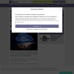 Cloud public : une croissance exponentielle portée par le IaaS