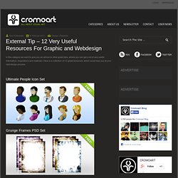 External Tip – 12 Very Useful Resources For Graphic and Webdesign