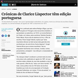 Crónicas de Clarice Lispector têm edição portuguesa - DN
