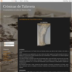 Crónicas de Talavera: LAS SIRENAS DE TALAVERA LA REAL