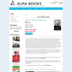 A.J Cronin - The Man who Created Dr Finlay [9781846881121]- by Alan Davies - - £16.00 : Alma Books