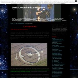 -Les crop circles: at OVNI: L’enquête du phénomène.