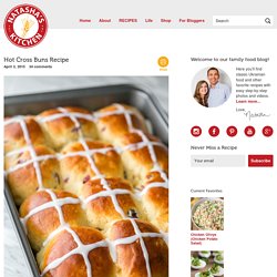 Hot Cross Buns Recipe, Easter Bread, How to Make Hot Cross Buns