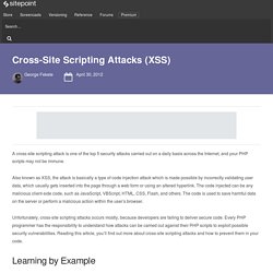 Cross-Site Scripting Attacks (XSS)