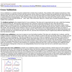 Cross Validation
