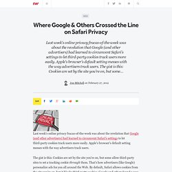 Some Really Good Points About Ad Cookies & Privacy