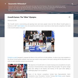 Crossfit Games: The "Other" Olympics
