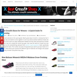 Best Crossfit Shoes for Women – A Quick Guide To Choosing