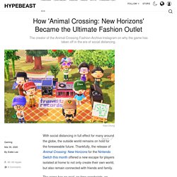 Animal Crossing Fashion Archive Founder Interview