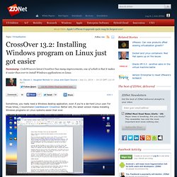 CrossOver 13.2: Installing Windows program on Linux just got easier