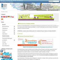 Site Internet du CROUS de Dijon - Dossier Social Etudiant, Bourses, Social, Logement, Restauration, Culture, Emploi étudiant - Accueil
