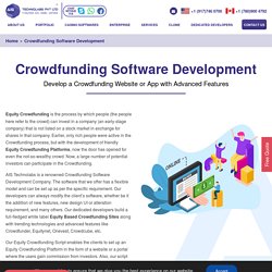 Crowdfunding software development - Top equity crowdfunding software