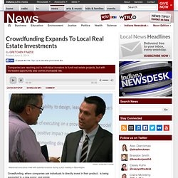 Crowdfunding Expands To Local Real Estate Investments