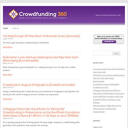 Crowdsourcing.org Provides massolution Infographic