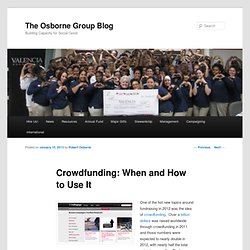 Crowdfunding: When and How to Use It