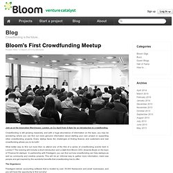 Blog - Bloom - Venture Catalyst