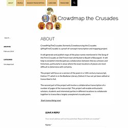 Crowdmap las Cruzadas