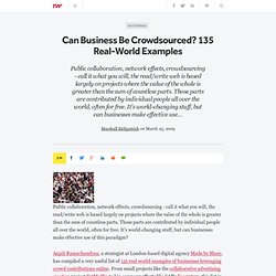 Can Business Be Crowdsourced? 135 Real-World Examples