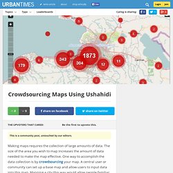 Crowdsourcing Maps Using Ushahidi