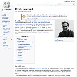 Donald Crowhurst