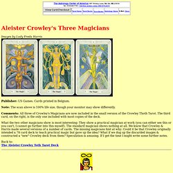 Crowley's Three Magicians