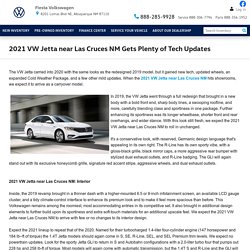 2021 VW Jetta near Las Cruces NM Gets Plenty of Tech Updates