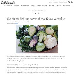 The cancer-fighting power of cruciferous vegetables