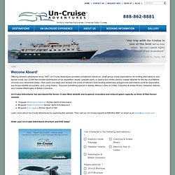 Alaska Small Ship Cruises with InnerSea Discoveries & American Safari Cruises