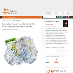 Crumpled Maps! How Come No One Has Come Up With Them Before?