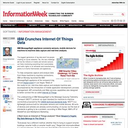 IBM Crunches Internet Of Things Data - Software - Information