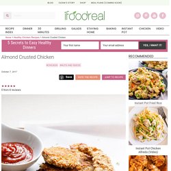 Almond Crusted Chicken - iFOODreal