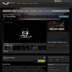 Cry of Fear on Steam
