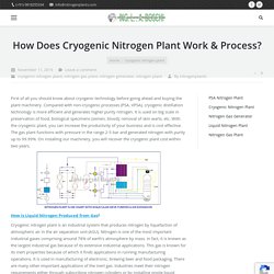 How Does Cryogenic Nitrogen Plant Work & Process? - Nitrogen Plants