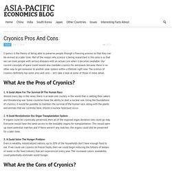 Cryonics Pros And Cons
