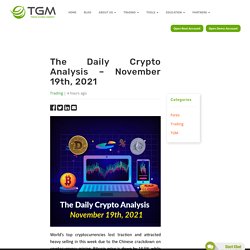 The Daily Crypto Analysis – November 19th, 2021
