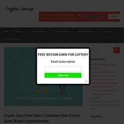 Coinbase Free Crypto Earn