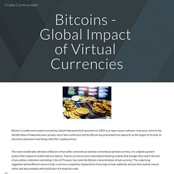 Crypto Currency Alert