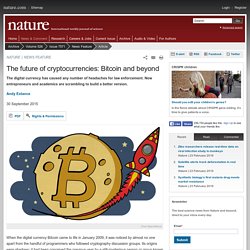 The future of cryptocurrencies: Bitcoin and beyond