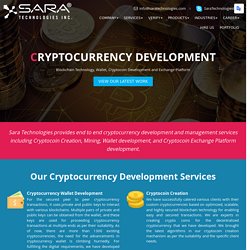 Cryptocurrency Development Company - Best Cryptocurrency Developer for Wallet