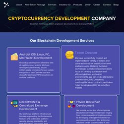 Cryptocurrency Development Company