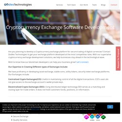 Cryptocurrency Exchange Software Development